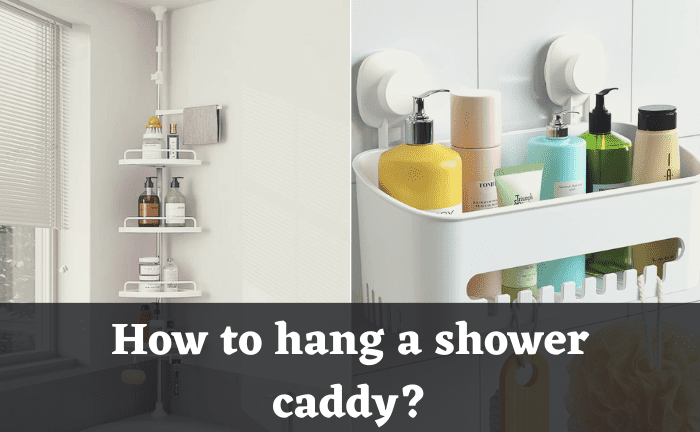 Where is the best place to hang a shower caddy