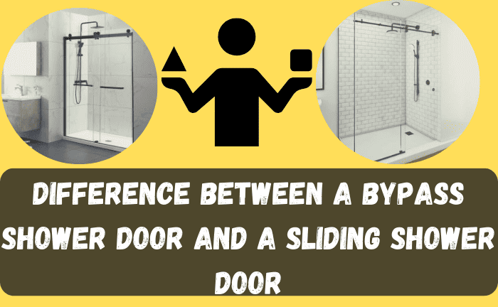 What Is The Difference Between A Bypass Shower Door And A Sliding 